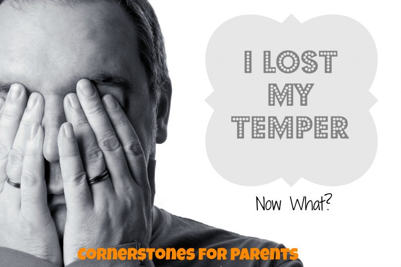 Lost my temper. To lose Temper.