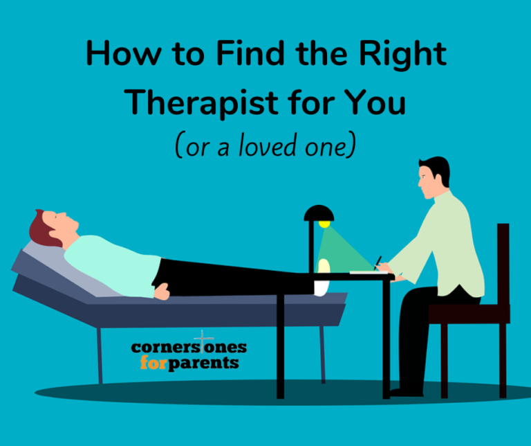 How To Find A Therapist Who Is Right For You | Cornerstones For Parents